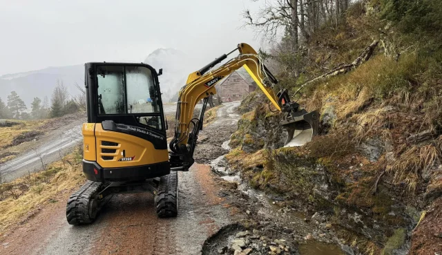 Tvinde Maskin og Transport AS - Grunnarbeid - Voss, Vestland