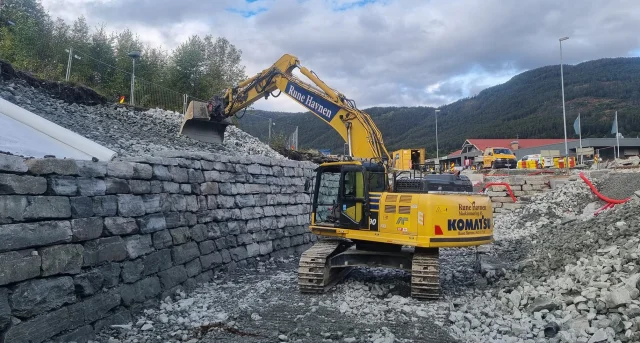 Rune Havnen Maskinmuring AS - Grunnarbeid - Sogndal, Vestland