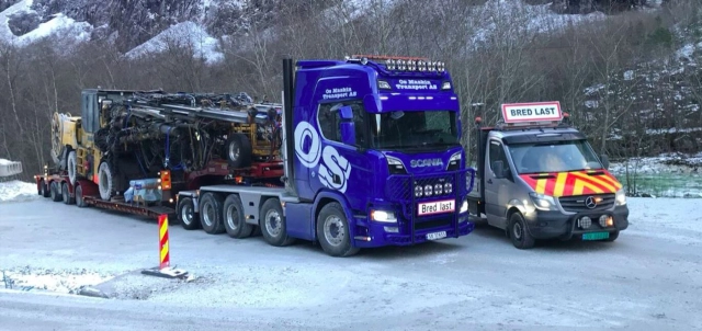 Os Maskin Transport AS - Godstransport - Bjørnafjorden, Vestland